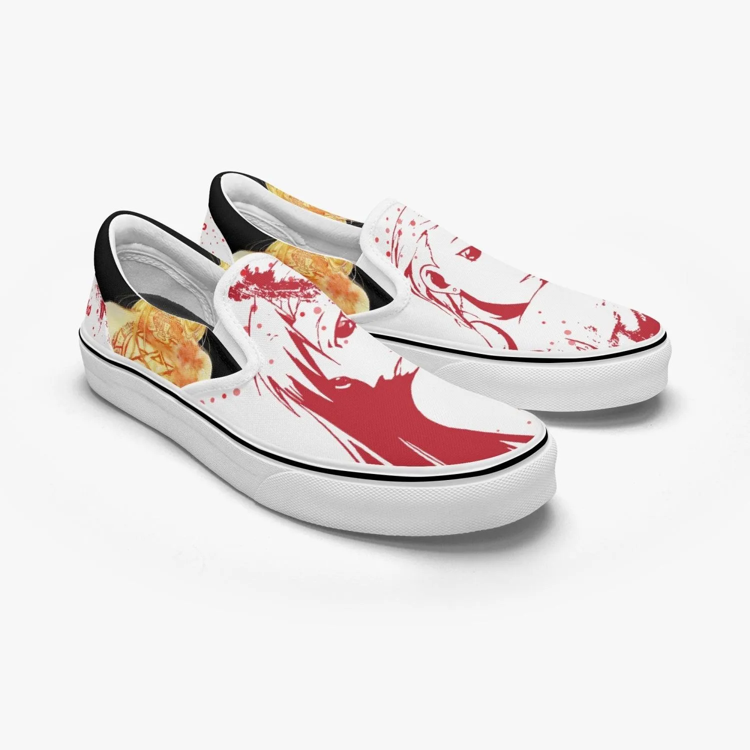 Fullmetal Alchemist Riza Slip Ons Anime Shoes
